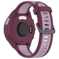thumbnail image 3 of KOMI applies Garmin Forerunner165 silicone strap 20mm two-color texture strap 22mm official strap, 3 of 4