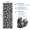thumbnail image 2 of Green Skull Rose Pattern Hot Yoga Mat Towel Non Slip for Hot Yoga - Quick-Drying Yoga Mat Cover with 4 Corner Pockets with Travel Bag - Hot Yoga Towel Non Slip Grip Moisture Wicking Sweat 70"x26", 2 of 6