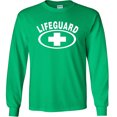 thumbnail image 1 of Lifeguard Long Sleeve T-Shirt Full Front with CROSS Life Guard, 1 of 1
