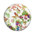 thumbnail image 2 of Balery Birds And Flowerstire Cover Waterproof Dust-Proof, Universal Spare Wheel Tire Cover For Trailer, Rv, Suv Truck And Vehicle Camper Accessories-14 Inch, 2 of 9