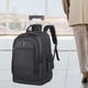 thumbnail image 3 of Mochila con ruedas, Maleta, bolsa de tela Oxford, mochila portátil con ruedas para ordenador portátil, mochila para ordenador para pasar la noche, , Negro, 3 of 8