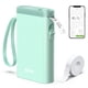 thumbnail image 1 of Máquina etiquetadora Nelko con cinta, impresora de etiquetas Bluetooth P21, mini etiquetadora inalámbrica con múltiples plantillas para organizar la oficina y el hogar, color verde, 1 of 5