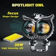 thumbnail image 2 of Mini Owl LED Lamp for Motorcycles, 2 of 17