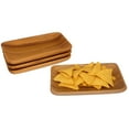 thumbnail image 6 of Woodard & Charles Acacia Wood 8" Rectangular Serving Tray, Set of 4, 6 of 8