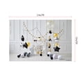thumbnail image 4 of Mistaha 2.1 * 1.5m/7 * 5ft First Birthday Backdrop Photography Background Baby Boy Kids, 4 of 8