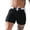 Black, variant on Men Casual Patchwork High Stretch Swim High Elasticity and Softness Shorts Swimming Pants Breathable Swim Trunks Shorts Lake Blue M(M)