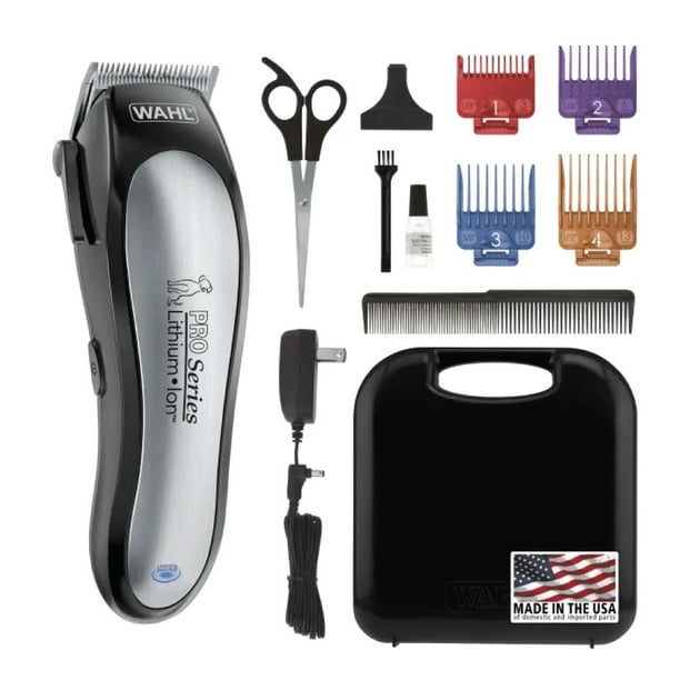 Kit Cortapelo para mascotas Wahl Pro Series Kit 12 Pzas Walmart en linea