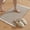 Brown+White, variant on JIATER Waffle Bathroom Rugs 24x17,Soft Absorbent Bath Mat Non-Slip Backing Quick Dry Washroom Mats,Brown