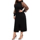 thumbnail image 1 of Vestido Elegante Casual Dama Glamour Tallas Extra Plus Dara Baby  Vest072, 1 of 4
