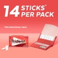 thumbnail image 5 of Trident Sugar Free Cinnamon Xylitol Chewing Gum, 14 Pieces Wallet Pack, 5 of 11