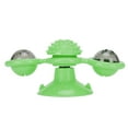 thumbnail image 3 of Cat Turntable Toy, Flexible Rotating Cat Toy Windmill Cat Toy Multiple Functions   For Cats For Teasing Cat Green, 3 of 8