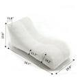 thumbnail image 6 of Homy Casa Lounge Chaise Sofa Chair for Adults, Foam Floor Sofa for Living Room, Bedroom & Gaming, 6 of 7