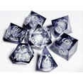 thumbnail image 2 of Flowing Galaxy Liquid Core Resin DnD Dice Set | Dungeons and Dragons | Precision Resin Dice DnD Gift d20, 2 of 3