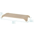 thumbnail image 2 of ECR4Kids Stackable Cozy Cot with Storage, Sand, 6-Pack, 2 of 9