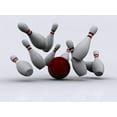 thumbnail image 2 of Bowling 1 Wall Mural by Wallmonkeys Peel and Stick Graphic (24 in W x 14 in H) WM120882, 2 of 4