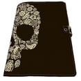 thumbnail image 2 of PKQWTM Skull of floral shapes Book Cover Book Protector Book Sleeve Book Pouch Book Bag 6x9 inch, 2 of 4