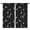 Black Moon Star, variant on Blackout Kids Curtains,Black Colorful Skull Mushroom Pattern Childrens Insulated Curtains Set Of 2,Bedroom Essentials,Toddler Room Decor 42x54in(106x137cm)