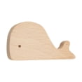 thumbnail image 2 of Modern Beechwood Cabinet Handles Star And Cloud Designs For Children Drawer Pulls Natural Knobs, 2 of 5