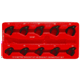 thumbnail image 2 of MIlton 10 Piece Metric SHOCKIT Crows Foot Set - Heavy Duty Industrial Hydraulic, 2 of 2