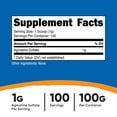 thumbnail image 5 of Nutricost Agmatine Powder 100 Grams - 100 Servings (Agmatine Sulfate) Supplement, 5 of 5