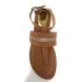 thumbnail image 5 of Victoria K Women's Fringed and Rhinestone Sandals, 5 of 5