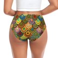 thumbnail image 3 of Womens Underwear Colorful Circle Cuteness No Show Seamless Underwear for Women, Soft Stretch Women's Panties, Hipster Ladies Panties Bikini Underwear Briefs, 3 of 6