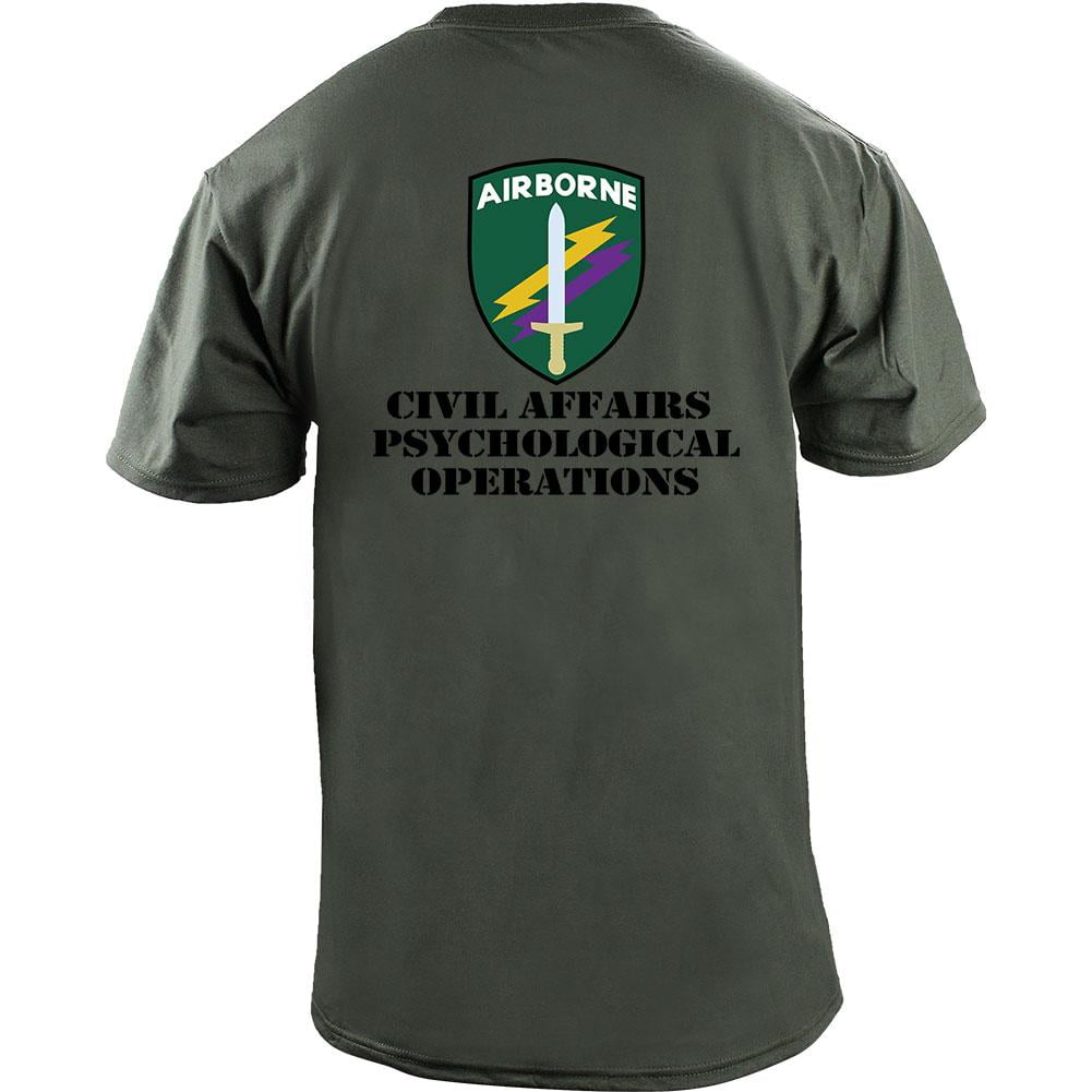 Army Civil Affairs / Psychological Operations Full Color USACAPOC T ...