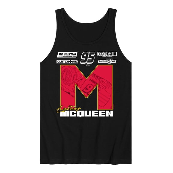Cars - Lightning McQueen Race Jersey Graphic Tank Top