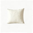 thumbnail image 2 of Soft Comfortable Leaf Embossed Pillow Cover Elegant Decorative Cushion Case For Sofa Bed Living Room Bedroom Office And Home Decoration, 2 of 6