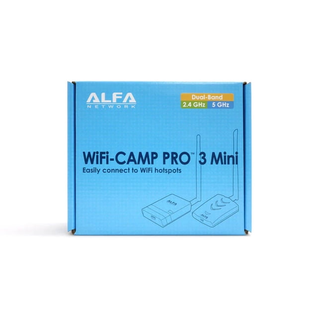 Extensor inalámbrico ALFA WiFi Camp Pro3 Mini con ALFA R36AH