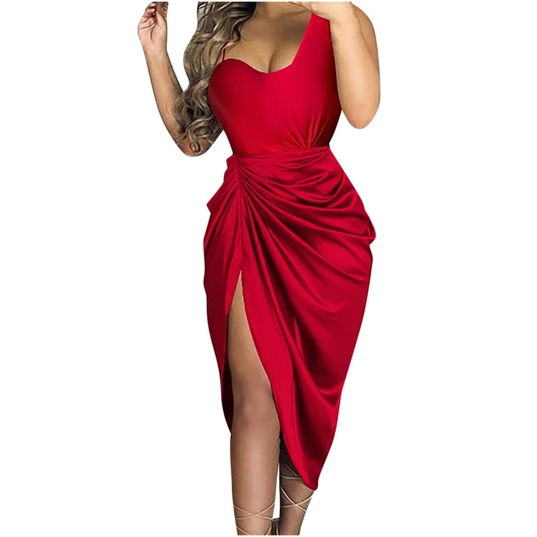 Midi bodycon prom hot sale dress