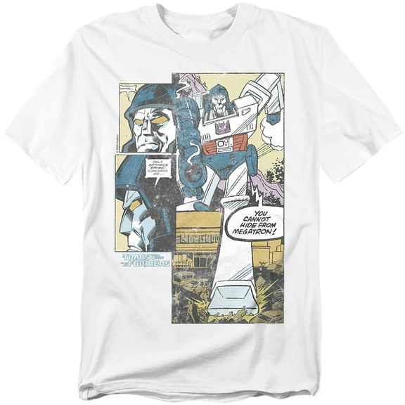 Transformers 40Th Anniversary T-Shirt Megatron Comic Unisex Graphic Tee for Men & Women