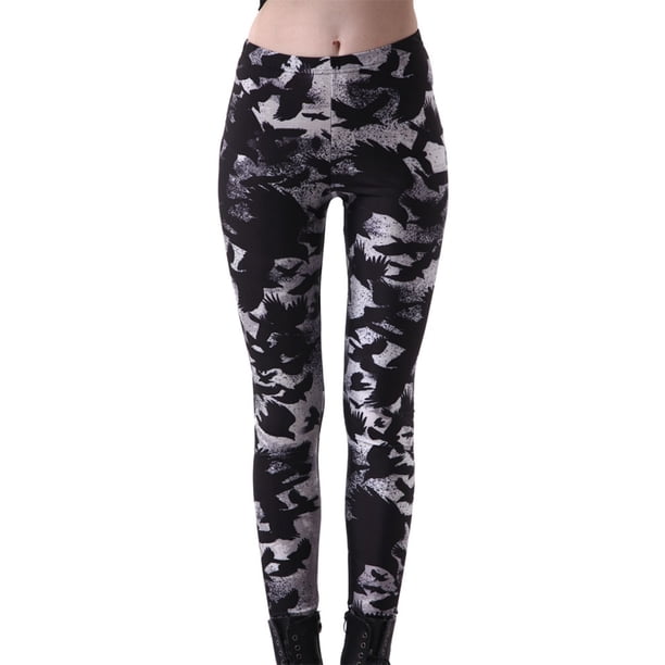 Minnieouse Legging versátil para mujer Legging elástico y de ajuste cómodo para niñas pantalones de yoga ajustados elásticos Prendas para la parte inferior del cuerpo METRO