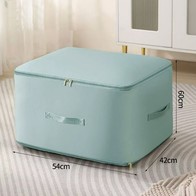 Clothing Quilt Storage Bag Portable Down Jacket Cotton Jacket Storage Packing Bag Moisture-proof Odorless Wide Handle for Easy Carrying