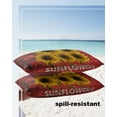 thumbnail image 5 of Vintage Yellow Sunflowers Red Retro Wooden Board Outdoor Pillow Covers Set of 2,Decorative Waterproof Throw Pillow Case,Rustic Farm Cotton Linen Soft Cozy Cushion Pillowcases, 5 of 7