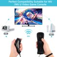 thumbnail image 2 of LUXMO Wii Remote Controller Motion Plus and Nunchuck for Wii/Wii U Console Video Games, 2 of 9