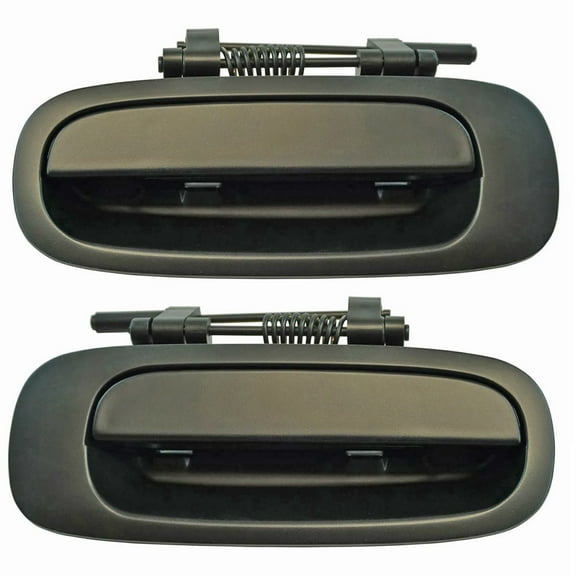TRQ Exterior Door Handle Rear Driver & Passenger Side RH LH Pair for Scion XB DHA37250