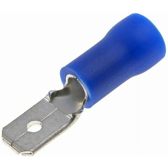 Dorman - Conduct-Tite 86427 16-14 Gauge Male Disconnect, .187 In., Blue