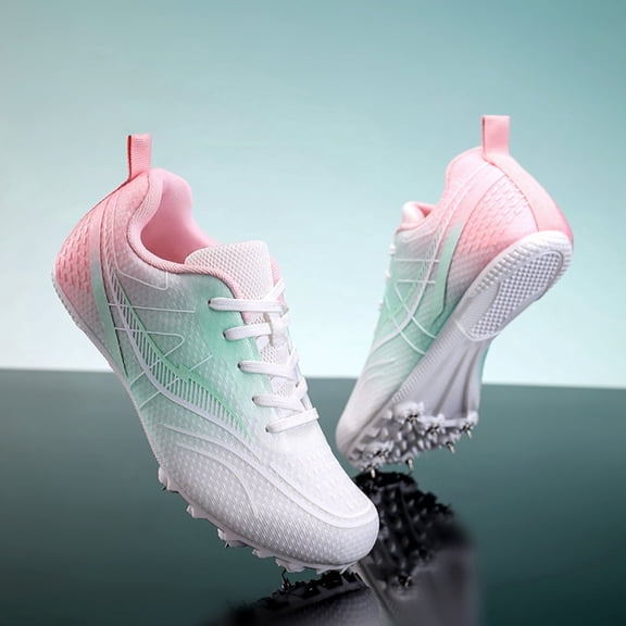 ChiVerve Track and Field Shoes for Men Women 7 Spikes Boys and Girls Kids Running Racing Shoes