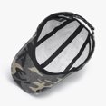 thumbnail image 6 of Lispipm Unisex Camo Baseball Caps Womens Mens Adjustable Hat Outdoor Sports Trucker Hats Low Profile Denims Cap Gray, 6 of 7