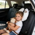 thumbnail image 6 of Travel Pillow,Adjustable Head Neck Support, Portable Travel Pillow for Car Seat, Banana Travel Headrest Pillow, Offers Protection Safety, 6 of 6