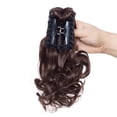 thumbnail image 4 of Extension de Cheveux Queue de Cheval Courte Bouclée Clip Synthétique Mignon, 4 of 6