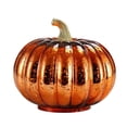 thumbnail image 2 of DAMAI Mercury Glass Light up Pumpkin Light, Golden Glass Light‑Up Pumpkin Decor with Warm LED,Battery Operated Decor For Table Mantel Shelf Fall‑Harvest Farmhouse Home‑Party, 2 of 5
