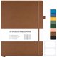 thumbnail image 1 of Cuaderno MALEDEN, papel cuadriculado A4, 21 x 29,7 cm, tapa dura, color marrón, 1 of 6