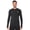 Black, variant on Men's Performance Long Sleeve Sun Shirt - UPF 50+ Sun Protection - Agility in Navy
