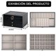 thumbnail image 2 of Organizador de Joyas Caja de Almacenamiento de Cuero con 3 Niveles, Cubo de Organizador con Cerradura, Caja de Joyas para Anillos/Pendientes/Collares/Pulseras/Etc. (Negro), 2 of 7