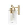 thumbnail image 4 of Hunter - Hartland 3-light Alturas Gold, Medium Size Vanity Light, Dimmable, Transitional Style, for Bedrooms, Dining, Living Rooms - 13078, 4 of 6
