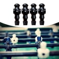 thumbnail image 6 of harayaa 4 Pieces Foosball Guys Replacement Part Table Soccer Men Soccer Table Player Black, 6 of 9