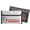 Silver & Black, variant on ROLOWAY Small Fireproof Bag (5 x 8 inches), Non-Itchy Fireproof Money Bag, Fireproof Cash Bag, Fireproof Envelope Bag for Cash, Passport, Currency & Keys (4-Pack)