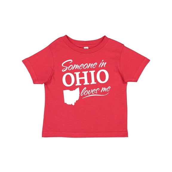 Inktastic Someone in Ohio Loves Me Boys or Girls Baby T-Shirt